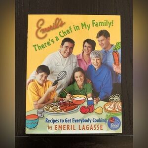 Emeril Lagasse autograph cookbook